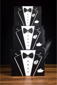 Damat Bohçası 3'lü Kutu Set -  çeyiz nişan - 3