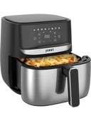 Homms H20 1700 Watt Xl Dijital Dokunmatik 8 Ön Programlı Airfryer Yağsız Kızartma Sıcak Hava Fritöz - 3
