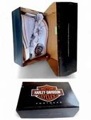 HARLEY DAVIDSON PISTBURGHH UNİSEX KADIN /ERKEK Beyaz Bağcıklı Sneaker - 3