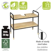 ÇELİK BAMBU RAFLI ORGANİZER - 5