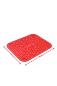 Bulaşık Kurutma Matı, Bulaşıklık - Su Toplamaz Silikon Bulaşık Altlığı Orta Boy 36x25 cm - 3