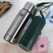 Kapris Çift Katlı Paslanmaz Çelik Termos 750ML Gümüş Kap-295 - 4