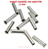 GWEST İzolesiz Kablo Yüksüğü 1,5mm e 10mm (100 Li Pk.) - 1