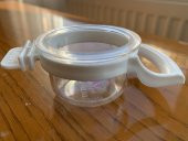 Muhabbet Kuşları İçin Kuş Kumu + kırılmaz kum kabı - 5