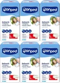 Canped Hasta Bezi Yetişkin Bel Bantlı Polietilen L-Large Büyük Boy 42 Adet (6PK*7) thumbnail 1