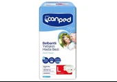 Canped Hasta Bezi Yetişkin Bel Bantlı Polietilen L-Large Büyük Boy 35 Adet (5PK*7) - 2