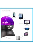 Sahne Aydınlatma Kablosuz Bluetooth Işık Hoparlör LED Dönen Kristal Sihirli Topu - 3