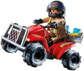 Playmobil City Action 71090 Yangın için Dörtçeker Arazi Aracı Geri Çekilebilir Motorlu, eğlenceli yaratıcı rol yapma oyu - 2