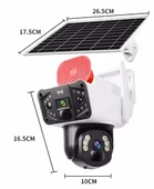 O-Kam 3915 Full HD Solar Gece Görüşlü Güvenlik Kamerası - 3