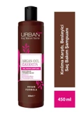 Argan Yağı Kolay Kırılan Yıpranmış Saçlara Özel Saç Bakım Şampuanı-vegan-450 Ml - 1