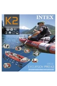 Excursion Pro Kayak K2 Çift Kişilik Şişme Kano Set (180 KG) ( 384 X 94 X 46 Cm ) - 8