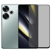 Smody Xiaomi F6 Gizli Hayalet Ekran Koruyucu Temperli Cam Yandan Gözükmez thumbnail 2