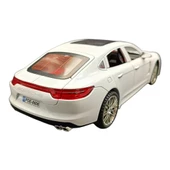 Farbu Metal Model Araba 5517, 1:18 Ölçekli Kapılar Bagaj Kaput Açılır Özellikli Sesli Ön Farları Işıklı Porsche Panamera - 5
