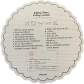 Clasy %100 Pamuk Ranforce Tek kişilik Çift Taraflı Yorgan Krem-Kahve - 5
