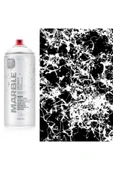 : Marble Effect Sprey Boya : 400 Ml : White Em 9100 - 1