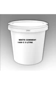 KAAOWOOL WHİTE CEMMENT 1400 C 5 LİTRE (SERMAİK VE PORSELEN FIRIN ELYAF, FİBER SERTLEŞTİRME ÜRÜNÜ) - 1