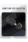 TORİMA TAB06 Mini 2in1 Kablosuz Carplay Usb ve Type-c Uyumlu Araç Multimedya Dönüştürücü Adaptörü - 4