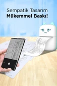 Torima C9 Pembe Mini Yazıcı Mini Taşınabilir Termal Yazıcı Kablosuz Bağlantı Ap Kontrol - 2