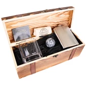 Churchill Viski Bardağı Gri Küre Mermer Viski Taşı Cep Matarası Sandıklı - 1