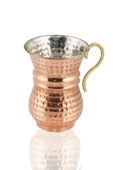 Cooker Dövme Bakır Maşrapa /Ayran Bardağı BK-012 - 1