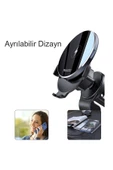 Yesido C131 Izgara Klipsli 15W Kablosuz Şarjlı Magsafe Araç Tutucu - 6
