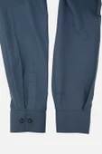 RELAXED FIT COTON ERKEK GOMLEK MAVI - 4
