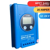 Lexron 20 Amper 12V -24V Mppt Solar Şarj Kontrol Cihazı 20A - 1