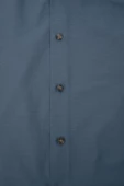 RELAXED FIT COTON ERKEK GOMLEK MAVI - 3