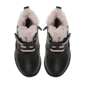 Lol Nepha Siyah Cırtlı Kürklü Fermuarlı Kız Çocuk Bot thumbnail 2