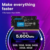 Crucial NTB 64GB (2x32GB) 5600MHz DDR5 CT2K32G56C46S5 - 3