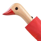 Original Duckhead Duck Kompakt Şemsiye -Kırmızı - 2