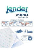 JENDER 60x90 Yatak Koruyucu örtü 30'lu - 3