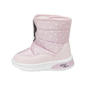 Mınnıe Mouse Salta Pembe Cırtlı Kürklü Kız Çocuk Kar Botu - 2