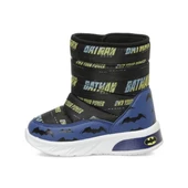 Batman Mavıla Lacivert-Siyah Cırtlı Kürklü Erkek Çocuk Kar Botu thumbnail 2