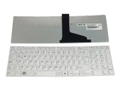 Toshiba Satellite Pro L870-127, L870-12W uyumlu Notebook Klavyesi (Beyaz TR) thumbnail 1