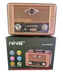 NNS Ns-8098 Usb / Tf Kart / Fm Retro Taşınabilir Bluetooth Hoparlör - 5