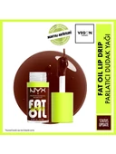 Fat Oil Lip Drip Parlatıcı Nemlendirici Bordo Tonlu Dudak Yağı - Status Update - 1