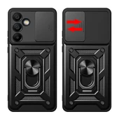 Samsung Galaxy S24 FE Kılıf Magnetik Standlı Kamera Korumalı Sürgülü Vega Kapak thumbnail 8