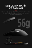 Pro 4k Bt Wired 2.4g Siyah Kablosuz Paw3395 Nordıc 52833 Mcu Gaming Oyuncu Mouse - 3