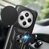 Xiaomi Redmi 14C 4G Kılıf Magnetik Standlı Kamera Korumalı Sürgülü Vega Kapak thumbnail 3