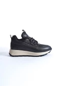 Sersp Siyah Günlük Rahat Sneaker Hafif Spor Ayakkabı - 4
