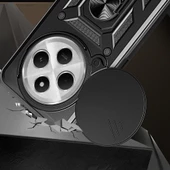 Xiaomi Redmi 14C 4G Kılıf Magnetik Standlı Kamera Korumalı Sürgülü Vega Kapak thumbnail 2