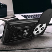 Xiaomi Redmi 14C 4G Kılıf Magnetik Standlı Kamera Korumalı Sürgülü Vega Kapak thumbnail 5