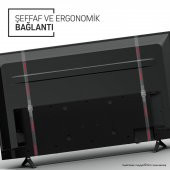 Botech 43" inç 109 Ekran Tv Ekran Koruyucu Televizyon Koruma - 6