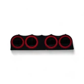 Universal Kırmızı Renkli Halkalı Pandizot 4x16 cm - 1