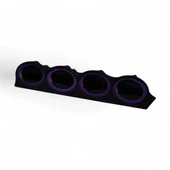 Universal Mor Renkli Oval Halkalı Pandizot 4x69 cm - 3