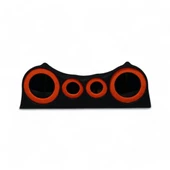 Universal Turuncu Renkli Halkalı Pandizot 16 cm - 1