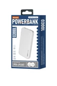 Azeada 10000 mAh 5v-2a Powerbank Type-C / Usb Giriş Led Işıklı Gösterge - 9