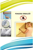Pencere Sinekliği 150cmx100cm Çift Kanat Tül Pencere Sineklik - 11