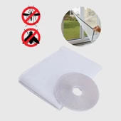 Pencere Sinekliği 150cmx100cm Çift Kanat Tül Pencere Sineklik - 4